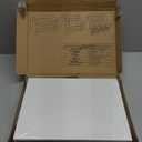 Desk File Organizer 4-Tier Desktop Paper Mail Organizer Document Holder for Home Office Supplies, Office Desk Accessories & Workspace (White)