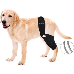 BaoGuai Knee Brace for Dogs ACL with Side Stabilizers, Knee Cap Dislocation, Arthritis - Keeps The Joint Warm and Stable - Extra Support - Reduces Pain and Inflammation - 7Sizes (XXL）