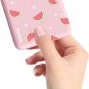 Yoobao Portable Charger, PD 20W USB-C in&Out Power Bank 10000mAh Super Fast Charging, Cute Stuff for Girls Kids Travel, Mini Phone Battery Pack for iPhone 14/13/iPad/Android/Samsung/LG (Watermelon)