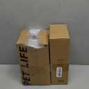 Rabbit Feeders and Water Dispenser for Cages, Auto Gravity 1200ml Pet Food Dispenser & Automatic Bunny Waterer for Puppy, Kitten, Rabbit, Chinchilla, Hedgehog, Ferret