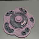 KADTC 3 Levels of Step-by-Step Challenge,Large Size,Dog Puzzle Feeder Toy - U.S. Brand & Design,Spin-to-Release Treat Dispenser For Dogs Boredom Toys Mental Stimulation Enrichment Slow Feeding Puzzles (Pink)