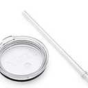 Rambler Shatter-Proof Dishwasher-Safe Replacement Yeti Lid and Straw 30OZ