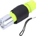 Diving Flashlight,2000Lm Underwater Flashlight,IPX8 Waterproof Flashlight,Professional Rechargeable LED Diving Light for Diving, Expedition,Hiking