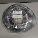 uxcell 3.8 M 20 x 25 mm PP Flexible Corrugated Conduit Tube for Garden,Office Black