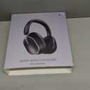 Active Noise Cancelling Headphones,120H Playtime Bluetooth 6.0 Wireless Headphones with Power Display & 6-Mic ENC Calls, 360 Spatial Audio Over Ear Headphones Foldable Headset for Travel Office Game (Black)