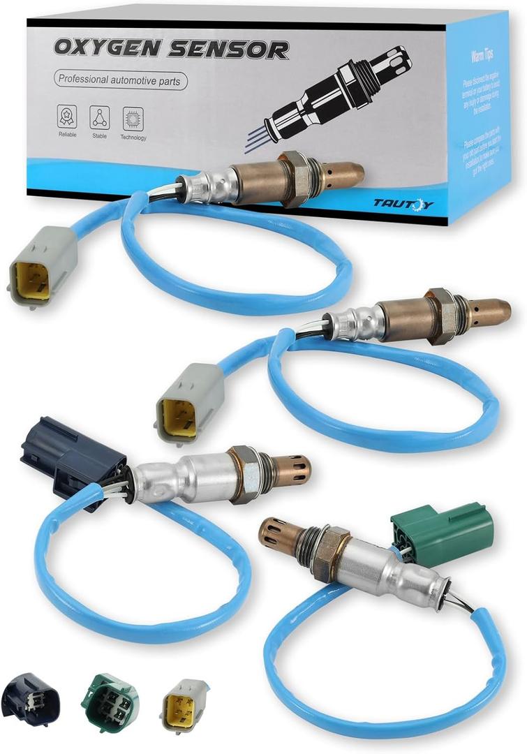 TAUTOY 4PCS 234-9038 234-4297 234-4313 O2 Oxygen Sensor Upstream and Downstream (4.0L V6) for Nissan Frontier Pathfinder Xterra 2008-2010, for Suzuki Equator 2009-2010