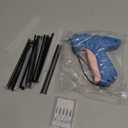 Stitch Gun for Clothes - Handheld Stitch Tag Gun Quick Clothing Fixer - Tagging Gun - Sewing Kit Includes 6 Needle, 1000 Black Fasteners & 1000 White Fasteners (Blue, Pink)