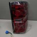 Right Tail Light Compatible with 2014-2018 Chevrolet Silverado 1500 2500 HD 3500HD, GMC Sierra 3500 HD Taillight Brake Lamps Halogen Bulb and Harness Included, Right Passenger Side 