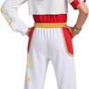 Mosong Girls Halloween Costume for Cheerleader Costume Kids Cute Dress up Accessories
(XXXL)