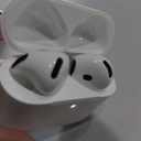 Apple AirPods 4 Wireless Earbuds, Bluetooth Headphones, Personalized Spatial Audio, Sweat and Water Resistant, USB-C Charging Case, H2 Chip, Up to 30 Hours of Battery Life, Effortless Setup for iPhone