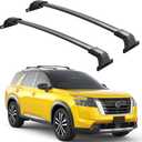 Roof Rack Cross Bars 300lbs Compatible with Nissan Pathfinder 2022 2023 2024 2025 2026 SV SL Platinum with Raised Side Rails,Heavy Duty All-Metal Aluminum Crossbar Luggage Racks Roof Rails
