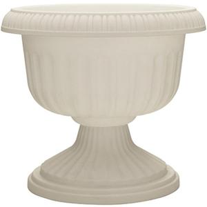 Southern Patio 12" Grecian Urn, White