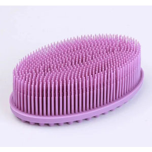 Pack Of 3 Body Brushes Silicone Body Massager Shampoo Scalp Massage Brush Hair Washing Comb Bath