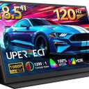UPERFECT Portable Monitor 18.5 inch 120 Hz 100% sRGB 1080P Portable Screen for Laptop w/Smart Cover, VESA & Speakers, Frameless IPS HDR USB-C HDMI Port Gaming Monitor for Smart Phone, Tablet, MacBook