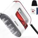 Steamer Iron for Clothes,Travel Mini Iron,1300W Clothes Steamer,Fast Wrinkle Removal with Large 100ml Tank,Ideal for All Fabrics,Compact and Portable Travel Garment Steamer (Red) ONLY FOR 120V