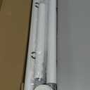 ALLZONE Shower Curtain Rod No Drill, 42-83 Inches, Heavy Duty Tension Curtain Rod, Rustproof Shower Rods for Bathroom, Adjustable Spring Tension Rods for Windows, White
