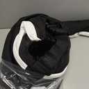 Yousify Womens Snow Suits Winter Ski Suit Onesie Outdoor Sports Waterproof Snowsuit Removable Faux Fur Collar Coat Jumpsuit (Medium, 13-white)