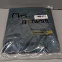 Mrs.Naturall Bathroom Window Curtains,Dark Green Linen Short Sheer Curtains 54 Inch Length (36"W x 54"L (Pack of 2))