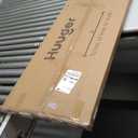 Huuger Computer Desk, 48 Inch Office Desk, Gaming Desk with Storage, Writing Desk Work Desk for Home Office, Study, Modern Simple Desk, Large Legroom, Metal Frame, Rustic Brown