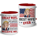 Valentine Mugs For Wife - Best Ever Wife Cup