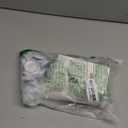 Patelai 54 Pieces 38 mm White Growler Caps Lids, Tinplate Metal Screw Caps with White Filling Glue Fits for Most 1/2 and 1 Gallon Jugs