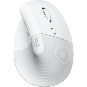 Logitech Lift for Mac Wireless Vertical Ergonomic Mouse, Bluetooth, Quiet Clicks, Silent Smartwheel, 4 Customizable Buttons, for macOS/iPadOS/MacBook Pro/Macbook Air/iMac/iPad - Off White