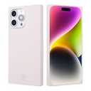 Cocomii - Rectangle Case Compatible with iPhone 16 - Compatible with MagSafe, Soft Touch Silicone, Microfiber Lining, Matte, Magnetic Phone Case for iPhone 16 6.1 inch, Antique White