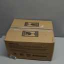 KOMUEE 220oz & 76.4oz Extra Large Glass Food Storage Containers with Airtight Lids, 2 Piece Big Glass Containers Set, Ideal for Storing Rotisserie Chicken, Lasagna,Salads,Fruits, Leak-proof & BPA-Free (Light Gray)