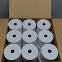 Thermal Paper Rolls, 18 Rolls 4", Length Unknown