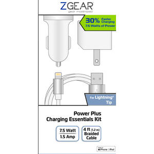 ZGear Power Plus Charging Essentials Kit