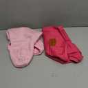 2 Pack Dog Hoodie Sweaters for Small Medium Dogs Warm Dog Clothes for Large Dogs Soft Waffle-Like Laminated Sweatshirt Bulldog (Pink+Rose, M (Back: 15.5",Chest: 21.6", Neck: 13"))