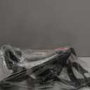 TABEKE Under Desk Pedal Exerciser, Fully Assembled Mini Exercise Bike for Leg and Arm Workouts, Foldable Desk Bike Peddler Machine for Seniors with Clear LCD Display & Adjustable Resistance