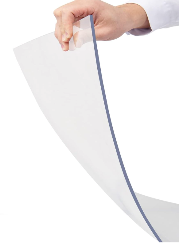 Art3d (2 Pack) 1/8" Thick Plexiglass Sheets - 36" x 24" PET Clear Acrylic Sheets for Art Design，Craft Projects, Signs, DIY in Home, Wedding, Festival,Party,Office