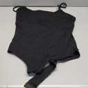 BRABIC Sleeveless Bodysuits for Women - Square Neck Double Lined Backless Tank Top Body Suit 2XL