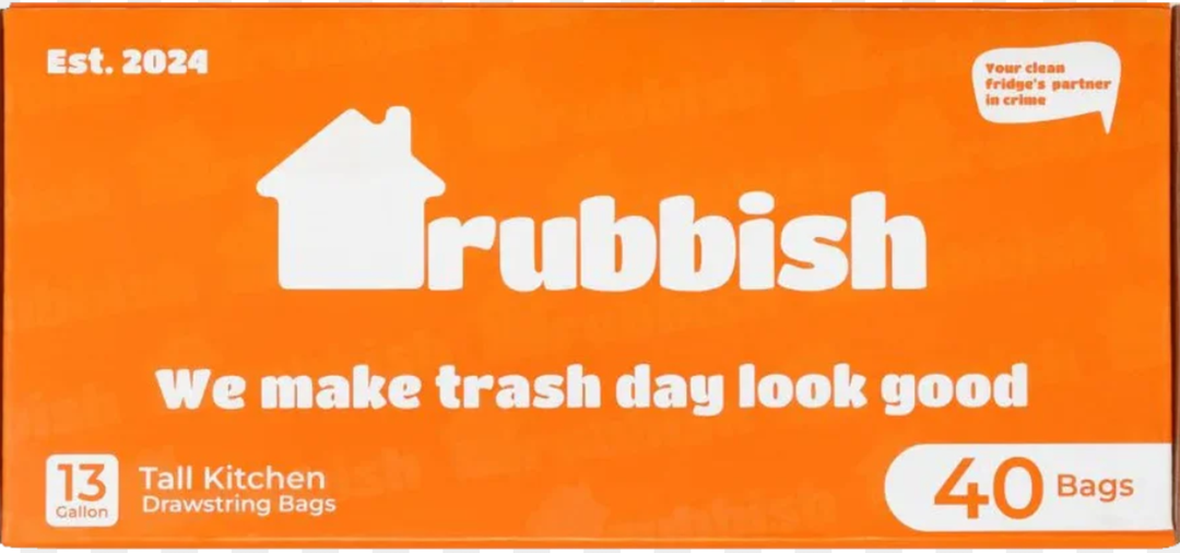 Rubbish Home 13 Gallon Compostable Drawstring Trash Bags (40 CT)
8 oz