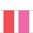 Teacher Created Resources Colorful Stripes Magnetic Border (TCR77563), Each strip measures about 24" x 1-1/2"