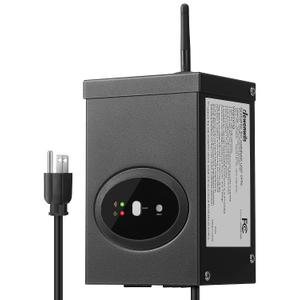 DEWENWILS Smart Low Voltage Landscape Transformer 120W, 120V AC to 12V AC for LED Landscape Lights, Outdoor Lighting, Waterproof, 1 Zone Control, Compatible with Alexa and Google Home, ETL Listed