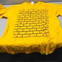 Brick Wall Halloween Costume Funny Simple Group Costume Idea T-Shirt XL