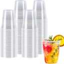 BYSNOW 5 oz Clear Plastic Cups, 100 Count Disposable Cups for Party PP Small Plastic Cups for Party, Cold Coffee, Soda, Juice