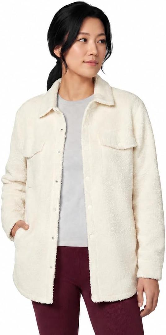 Skechers Men's Sherpa Shacket Shirt Jacket, XL