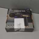 Massage Gun, Small Travel Tool, Massage Gun Deep Tissue,Percussion Handheld Portable Muscle Massager Tool for Full Body Pain Relief, Ideal Gifts for Men, Women(Black)