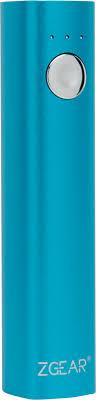 ZGEAR Lightweight and Compact Power Bank with a 2600 mAh capacity