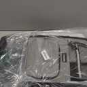 PetAmi Dog Purse Carrier for Small Dogs, Airline Approved Soft Sided Pet Carrier with Pockets, Ventilated Dog Carrying Bag for Puppy Cat, Dog Travel Supplies Bag, Sherpa Bed, Max 12 lbs, Gray (One Size (Pack of 1), Heather Grey)