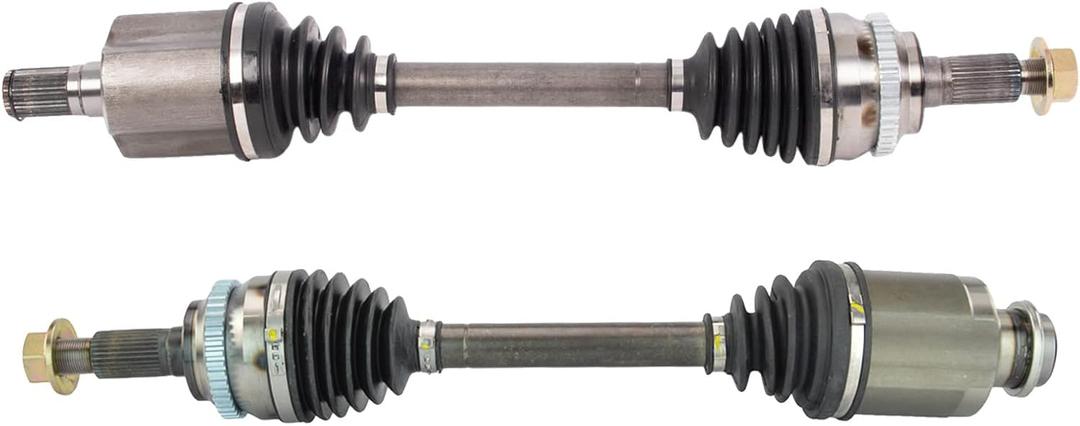 TRQ Front CV Axle Shaft Assembly Set Compatible with 2007-2011 Mazda CX-7 2007-2008 CX-9