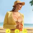 Niidor Adhesive Bra Strapless Ultra Sticky Invisible Push up Silicone Bra Multiple Colors Sizes Reusable for Backless Dress