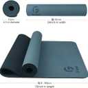 Gruper Yoga Mat Non Slip, Eco Friendly Fitness Exercise Mat with Carrying Strap,Pro Yoga Mats for Women,Workout Mats for Home, Pilates and Floor Exercises