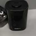 ROSEKM Humidifiers for Bedroom (1.1L), Small Cool Mist Humidifier for Home Plant and Baby Nursery, Quiet Ultrasonic Humidifier with 360 Nozzle, Auto Shut-Off, Filterless, Black