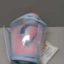 Sponge Core Dog Cone, Inflatable Dog Cone Collar Alternative, Dogs Donut Collar After Surgery, Soft Cone for Large Medium Small Dogs to Stop Licking, No Inflation Required, Clear View(Size 8, Pink)