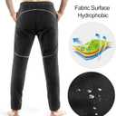 INBIKE Cycling Pants for Men Mountain Bike MTB Bicycle Running Windbreaker with Thermal Fleece Lined Winter