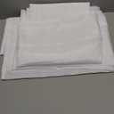 eachope 2 Pack Fabric Snap-in Shower Curtain Liner Replacement,Compatible with No Hook Shower Curtain with Snap in Liner, Removable & Water-Repellent,Machine Washable,70x57,White